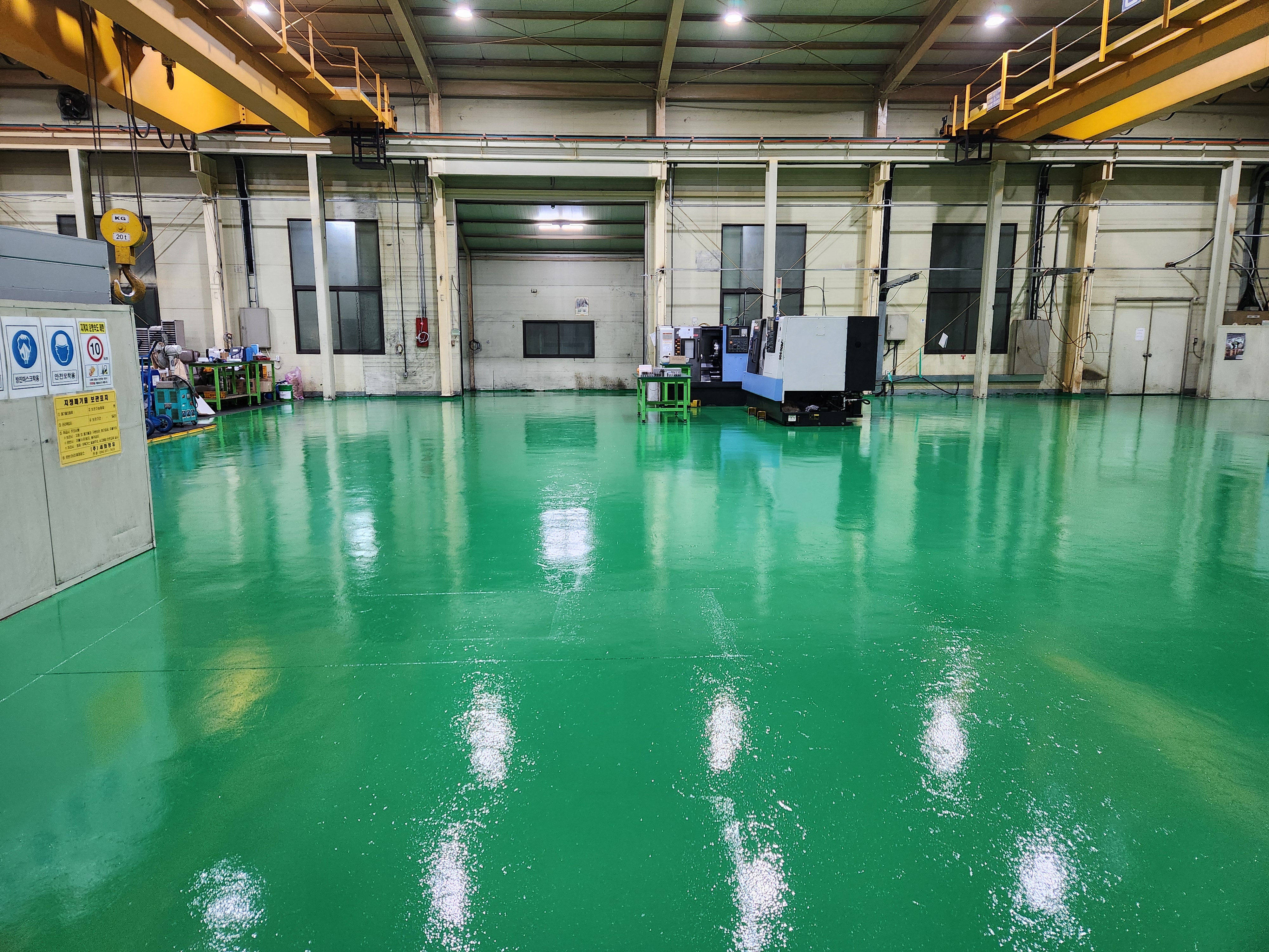 구미누수 공장바닥 에폭시공사