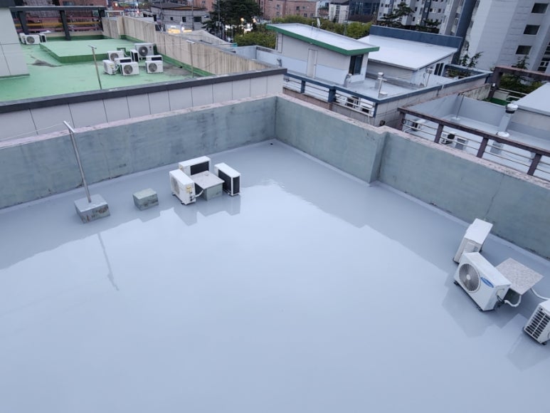 구미방수업체 원룸 옥상 우레탄 방수공사